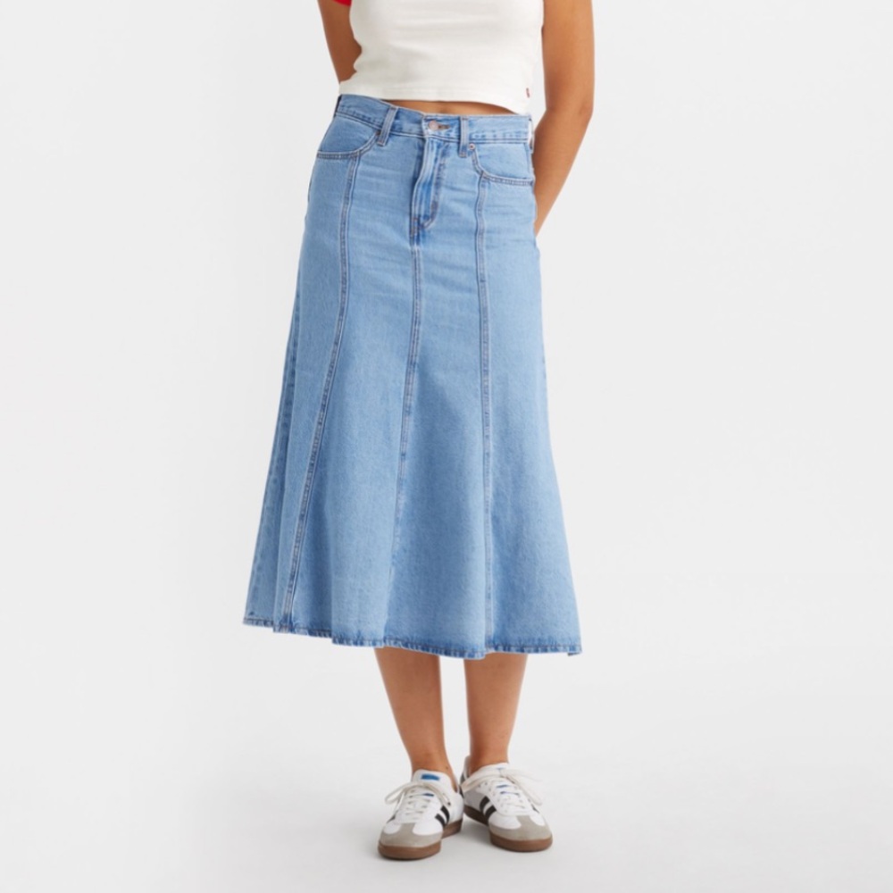 Levi’s Fit and Flare Jean Skirt